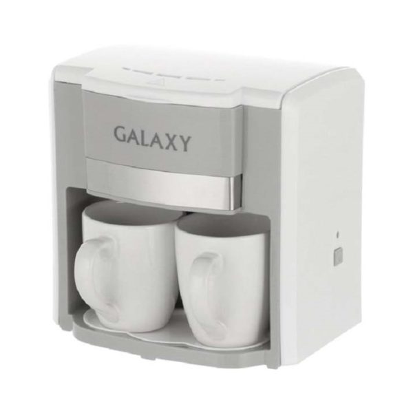 Кофеварка Galaxy GL 0708 белая
