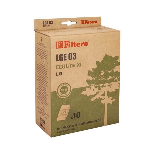 Фильтры Filtero LGE 01 (10+фильтр) ECOLine XL