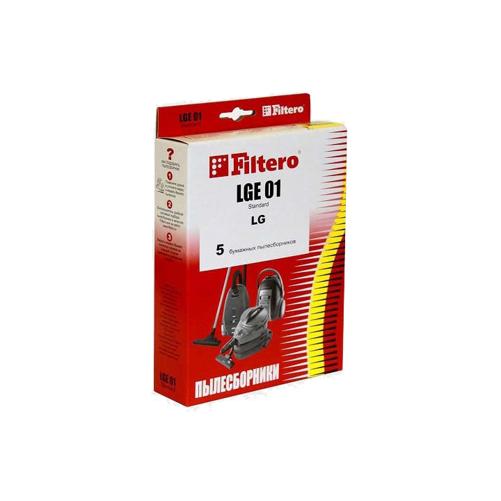 16009457625f6c7e62ca5ca Фильтры Filtero LGE 01 (5) Standard для пылесосов