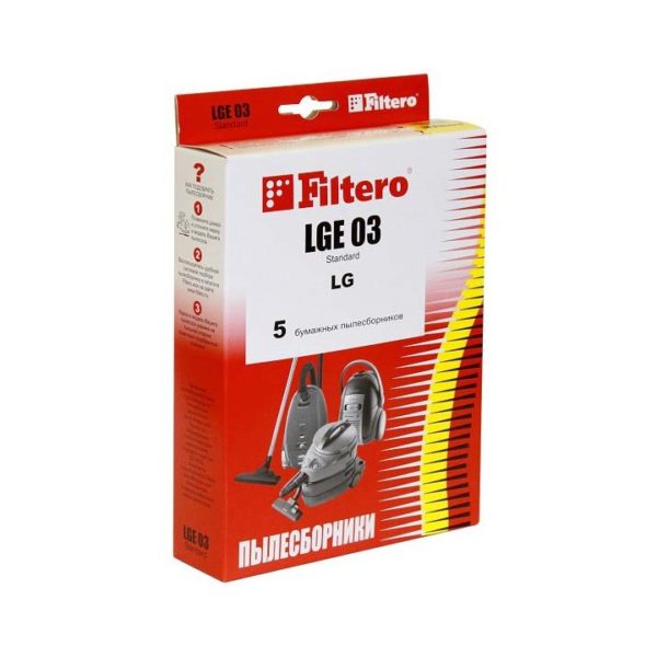 Фильтры Filtero LGE 03 (5) Standard для пылесосов LG