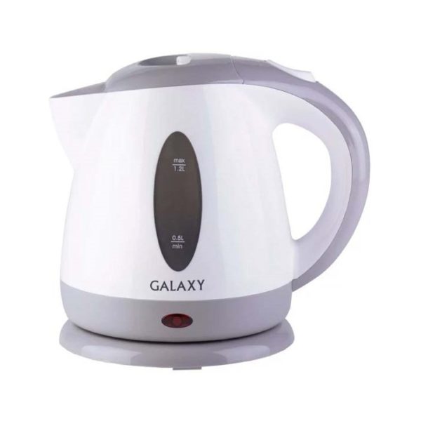 Пластиковый чайник Galaxy GL 0222 белый/серый
