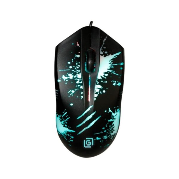 Мышь проводная Oklick 399M STIGMA черный оптическая (1000dpi) USB (3but)