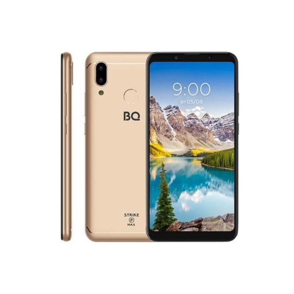 Сенсорный телефон BQ-6035L Strike Power Max золотистый