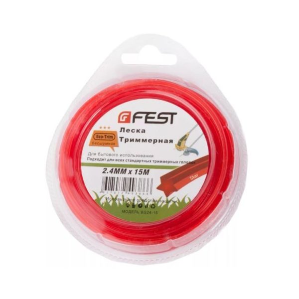 Леска для триммера FEST BS24-15 К