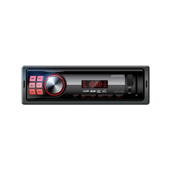 Автомагнтола Digma DCR-230R 1DIN 4x45Вт
