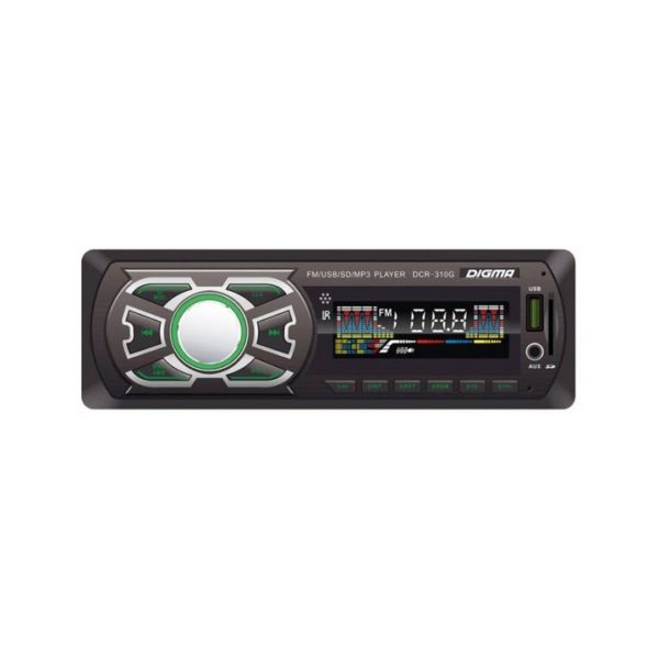 Автомагнтола Digma DCR-310G 1DIN 4x45Вт
