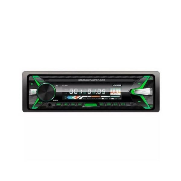 Автомагнтола Digma DCR-400G 1DIN 4x45Вт