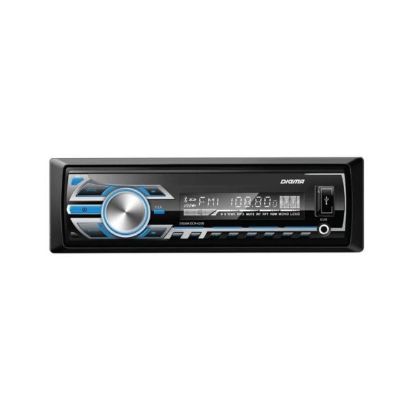 Автомагнтола Digma DCR-420B 1DIN 4x45Вт