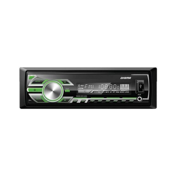 Автомагнтола Digma DCR-420G 1DIN 4x45Вт