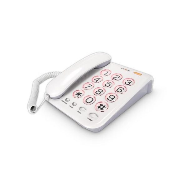Проводной телефон TeXet TX-262 светло-серый