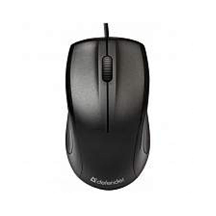59225 Проводная мышьDefender Classic Optimum MB-150 PS/2 черный,3 кнопки,800 dpi (Арт. 52150) — изображение 1