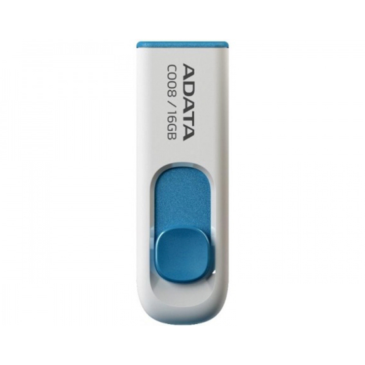 59232 USB-флешка A-Data 32GB Classic C008 White (AC008-32G-RWE) — изображение 1