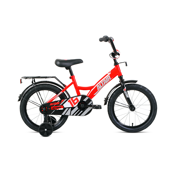 59451 Велосипед FORWARD/ALTAIR 16 KIDS (16" 1ск.) 20-21 красный/серебристый — изображение 1
