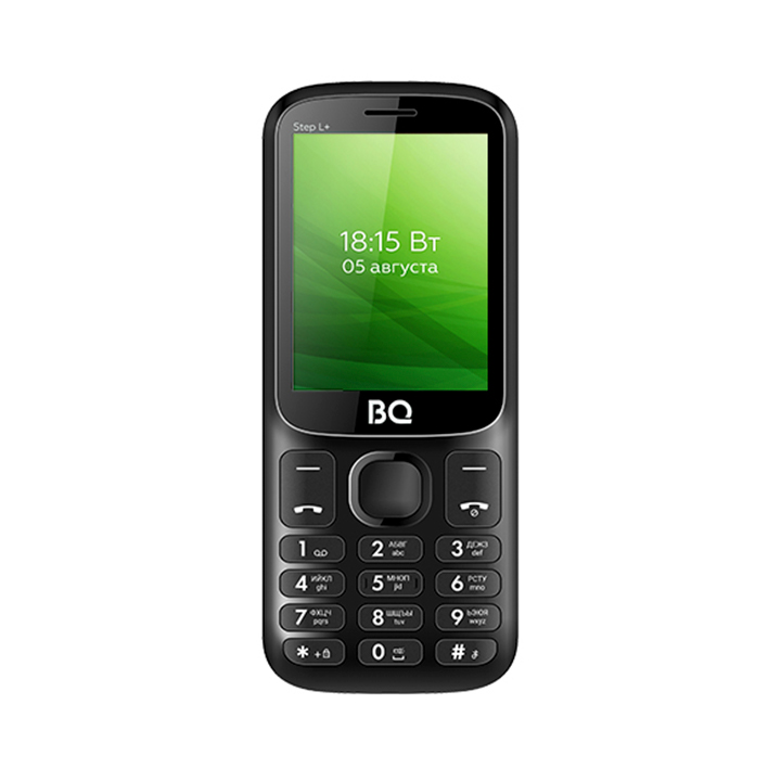 57471 Мобильный телефон BQ-2440 Step L+ черный — изображение 1