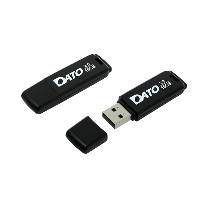 59987 USB флешка Dato 16Gb DB8001 DB8001K-16G USB2.0 черный — изображение 1
