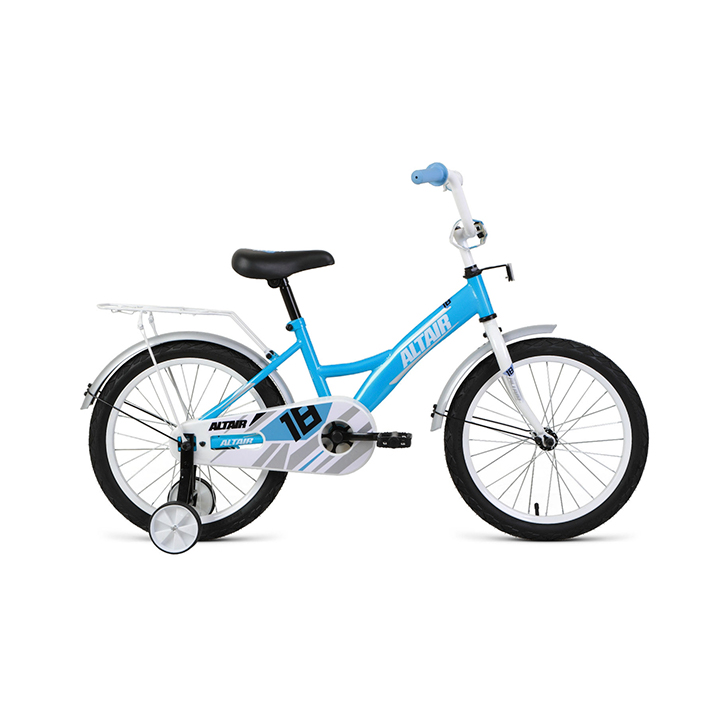 60175 Велосипед FORWARD/ALTAIR 18 KIDS (18" 1ск.) 20-21 бирюзов./белый — изображение 1