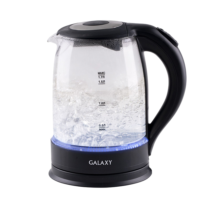 60802 Стеклянный эл.чайник Galaxy GL 0558 — изображение 1