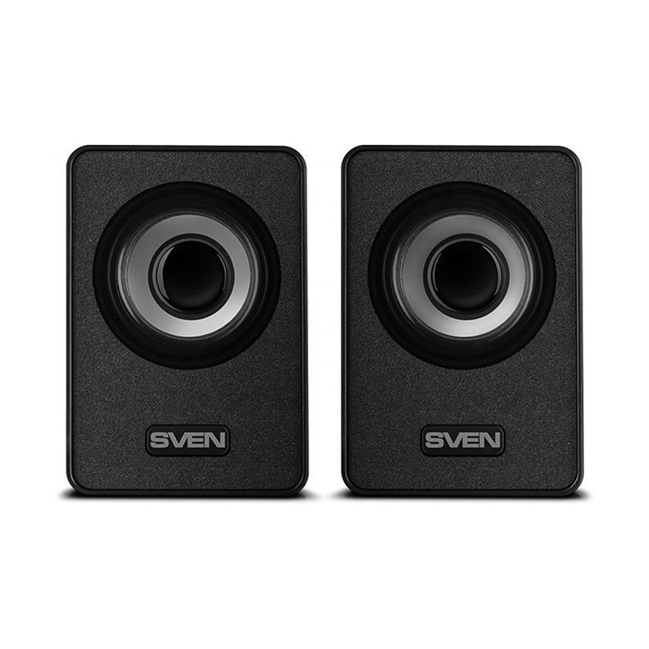 62094 Колонки Sven 135 2.0 черный 6Вт портативные (SV-020231) — изображение 1
