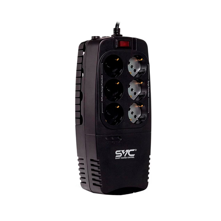 42100 Стабилизатор напряжения Tap-Change TCA-1200 Black — изображение 1