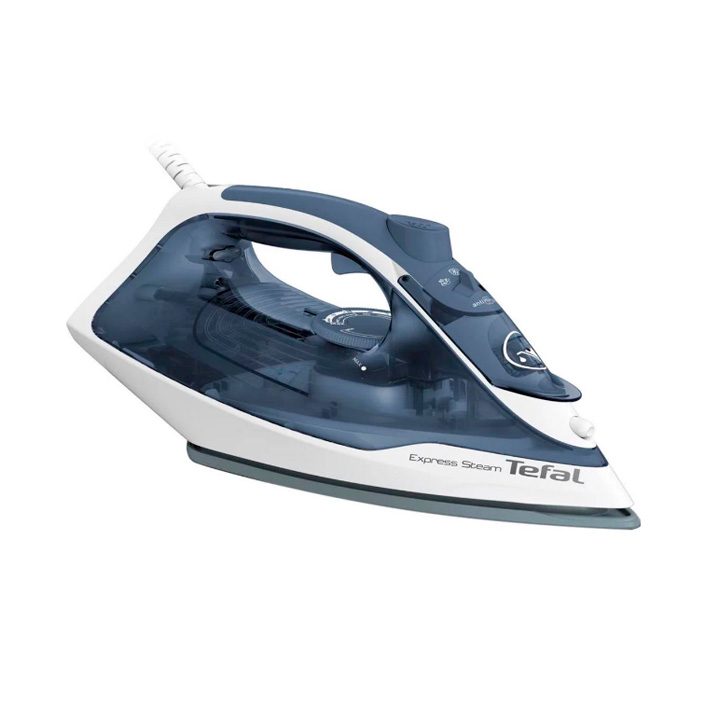 62409 Утюг Tefal FV-2837E0 синий/белый — изображение 1