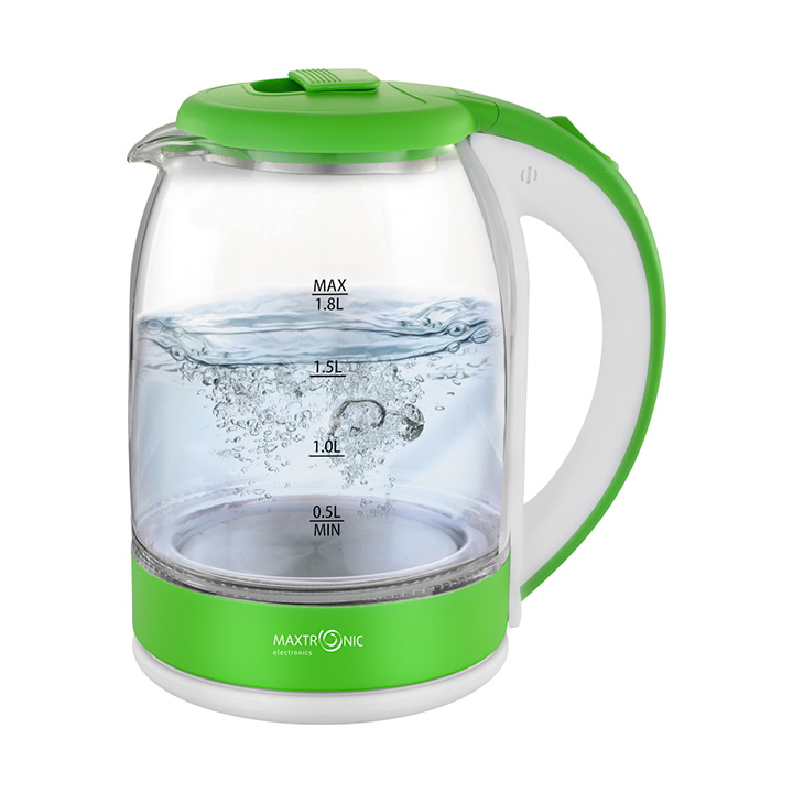 62715 Электрический чайник стекло. maxtronic MAX-908 — изображение 1
