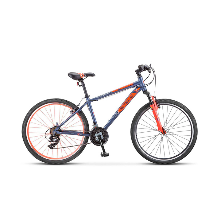 63520 Горный велосипед STELS 26” Navigator-500 V (18" Матово-синий), арт. F020 — изображение 1