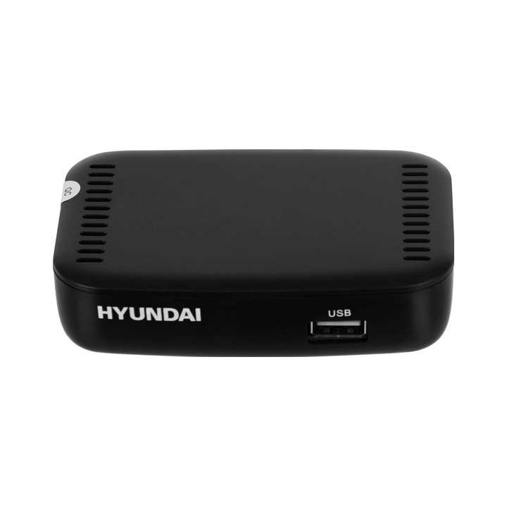 ТВ приставка для цифрового телевидения HYUNDAI H-DVB460 черный ТВ приставка для цифрового телевидения HYUNDAI H-DVB460 черный