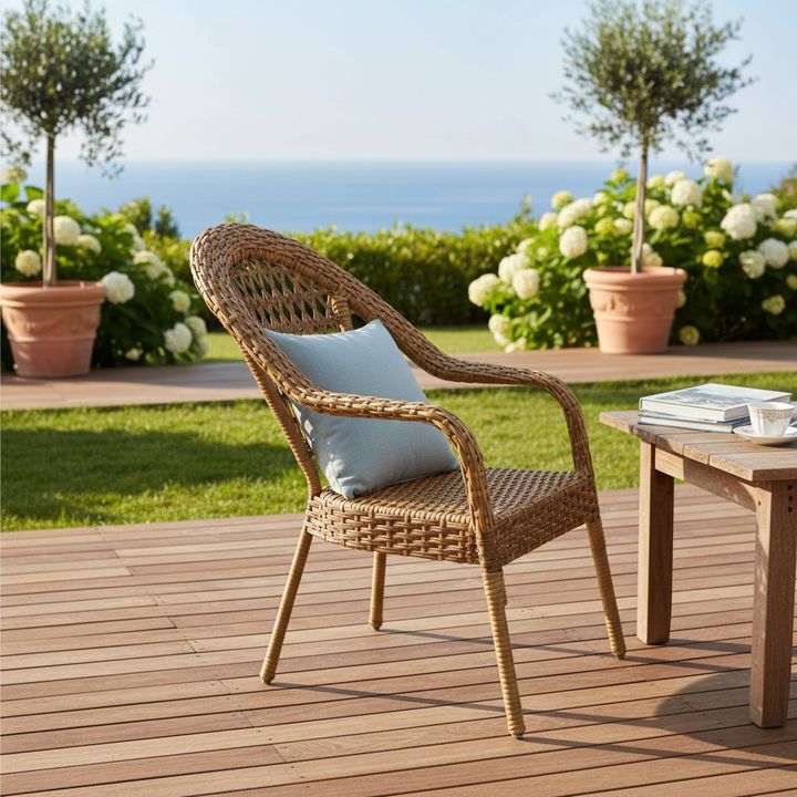 Стул для садовой мебели из экоротанга Deko Comfort/Arena Chair Стул для садовой мебели из экоротанга Deko Comfort/Arena Chair