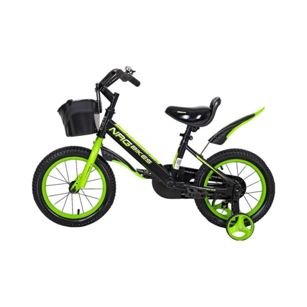 Детский велосипед NRGBIKES FILIN 18" gray-black-lime
