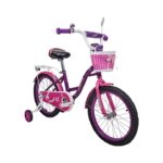 Детский велосипед NRGBIKES SEAGULL 18" violet-hot pink-white
