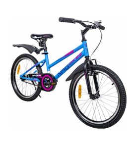 Детский велосипед NRGBIKES STORK 20" blue-black-pink