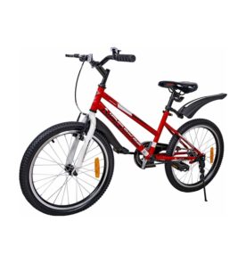 Детский велосипед NRGBIKES STORK 20" red-white-black