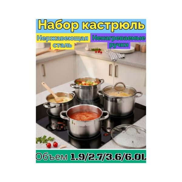 Набор кастрюль Vicalina 585