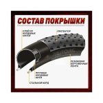 Покрышка для велосипеда 24 дюйм х 2.125 — изображение 4