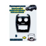 Переходная рамка 9" LADA Largus 2021+ / RENAULT Duster 2015-2022 / DACIA Duster 2013-2017
